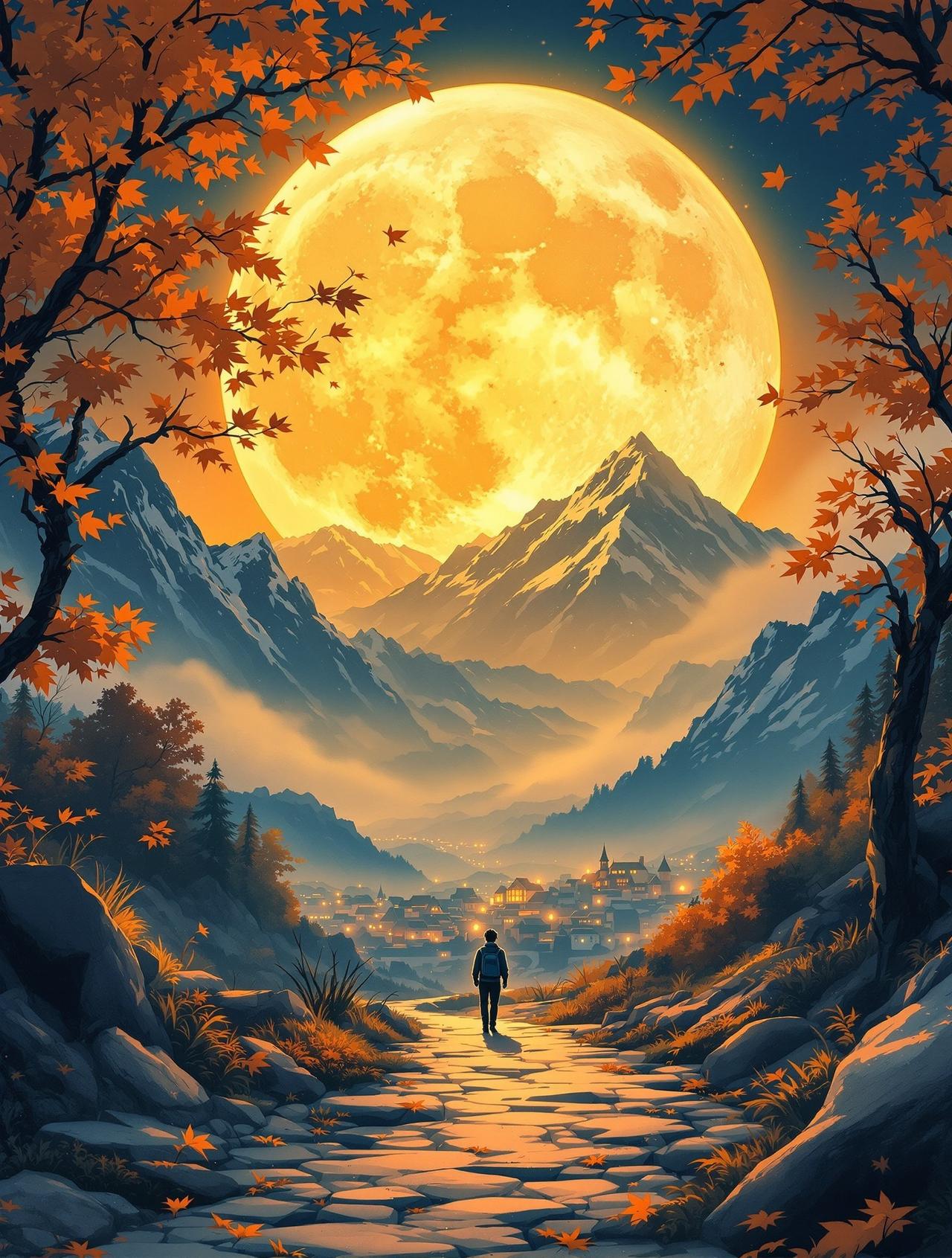 最新里番动漫热门番剧推荐 - 月下旅人，奇幻·哲学，评分9.6